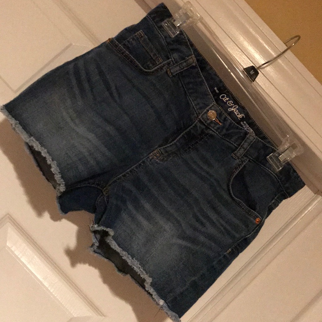 Cat & Jack Girls Stretch Jean Shorts, Size 14/16